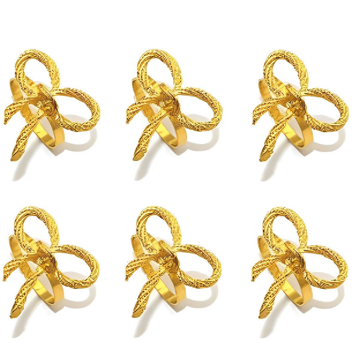 Kit Anéis Guardanapo Madrid de 6 peças - Kasamô