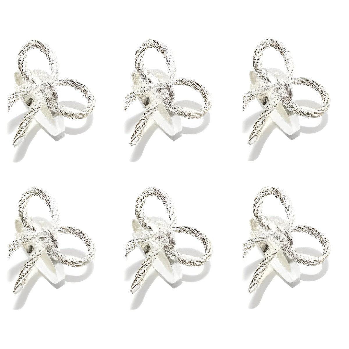 Kit Anéis Guardanapo Madrid de 6 peças - Kasamô