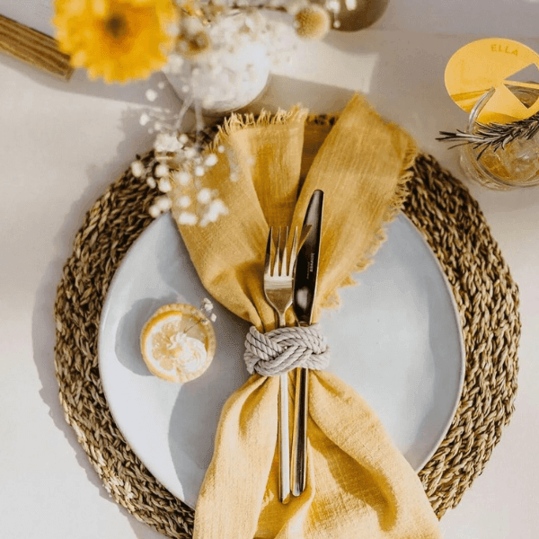 Conjunto Guardanapo Algodão Istambul de 24 peças - Kasamô