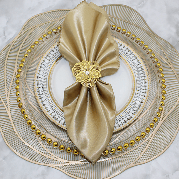 Kit Anéis Guardanapo Madrid de 6 peças - Kasamô