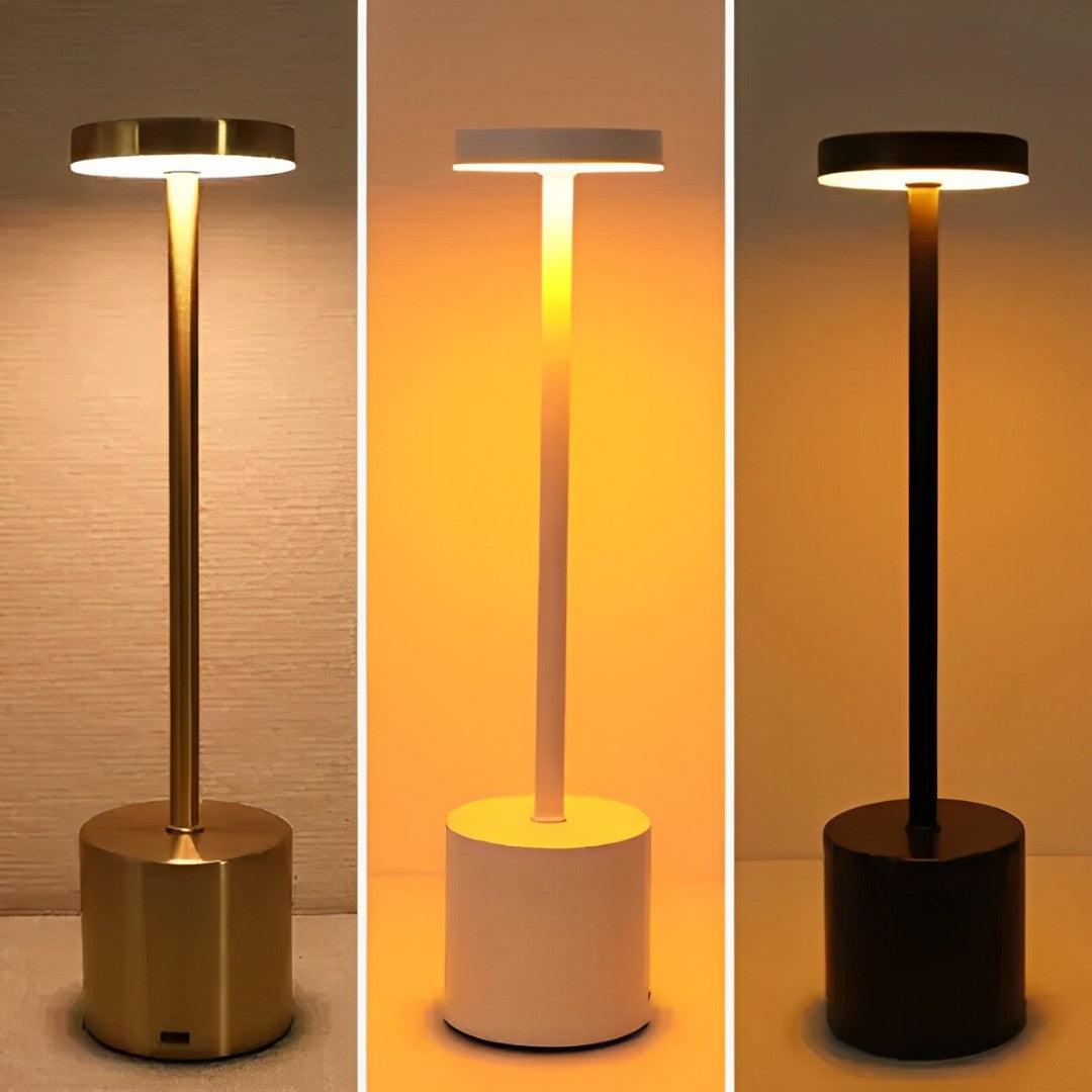 Luminária Led de Mesa Touch Recarregável Sem fio | Kasamô