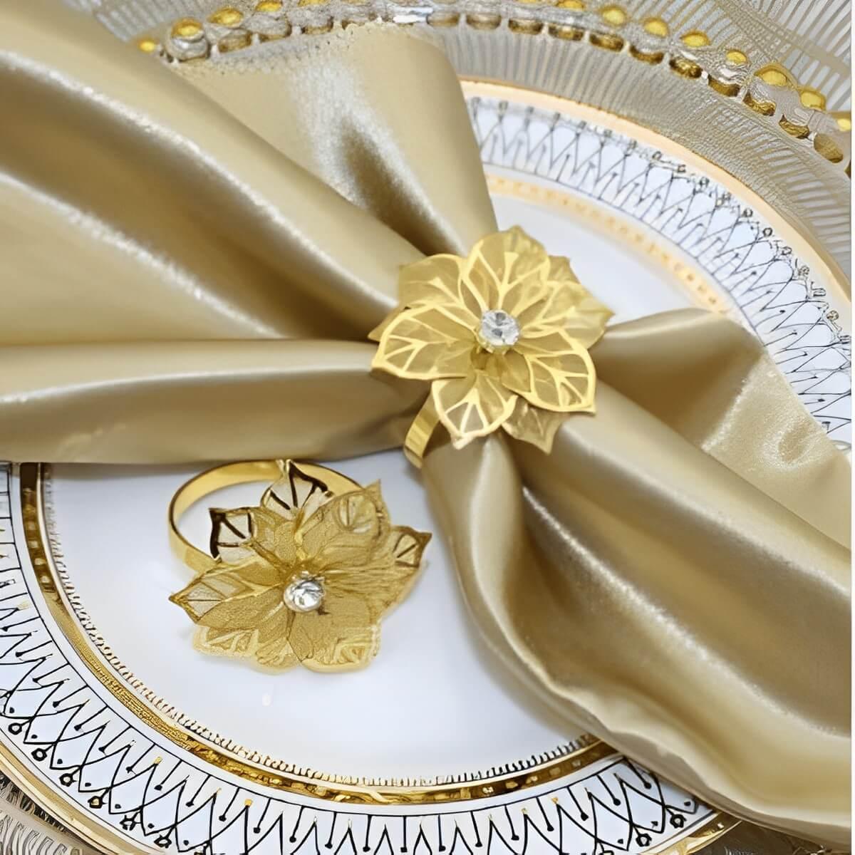 Kit Anéis Guardanapo Madrid de 6 peças - Kasamô