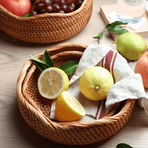 Cesto Artesanal em Rattan Bali - Kasamô