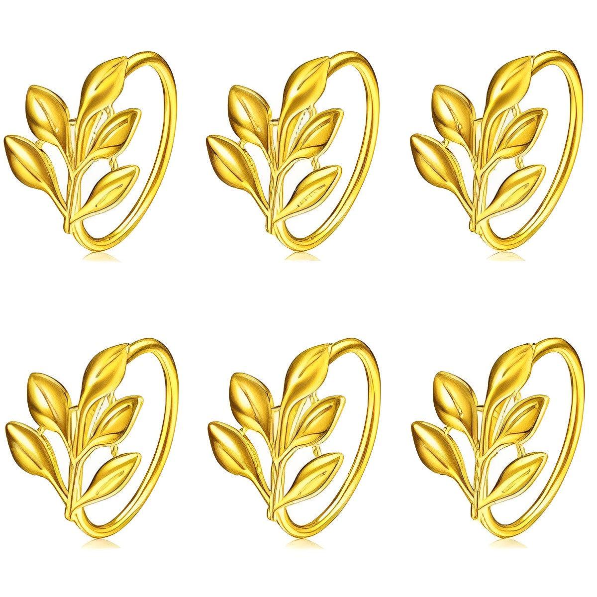 Kit Anéis Guardanapo Madrid de 6 peças - Kasamô