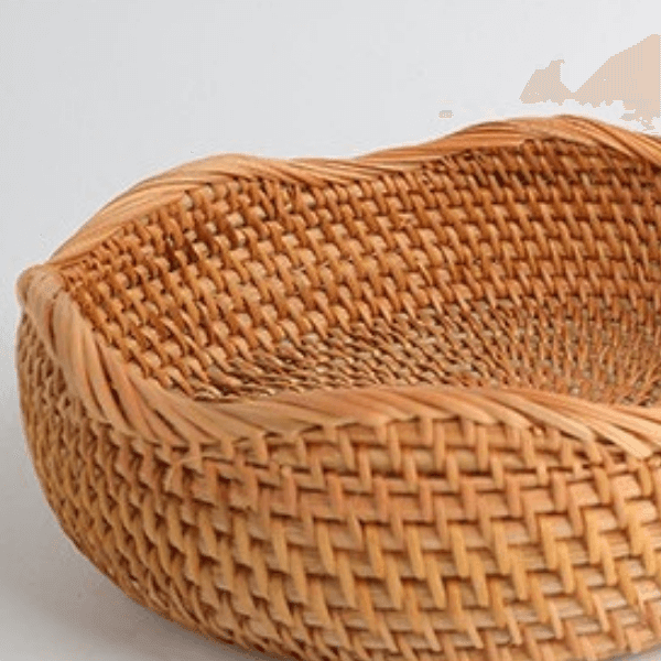 Cesto Artesanal em Rattan Bali - Kasamô