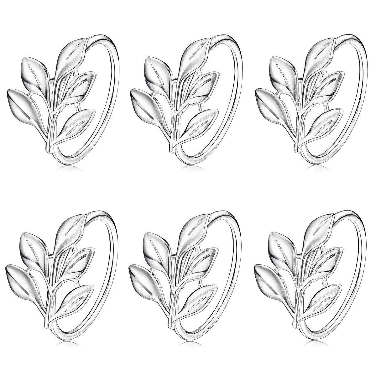 Kit Anéis Guardanapo Madrid de 6 peças - Kasamô