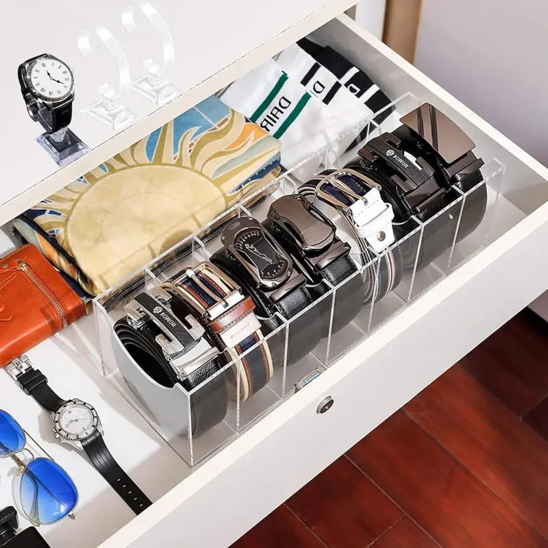 Organizador de Cintos Acrílico