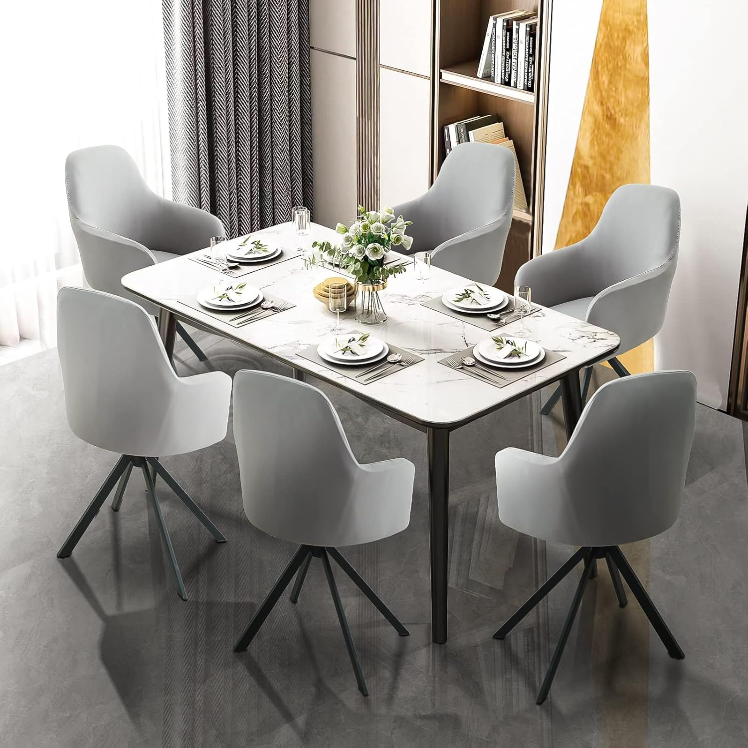 Capa para Cadeira Curva de Jantar