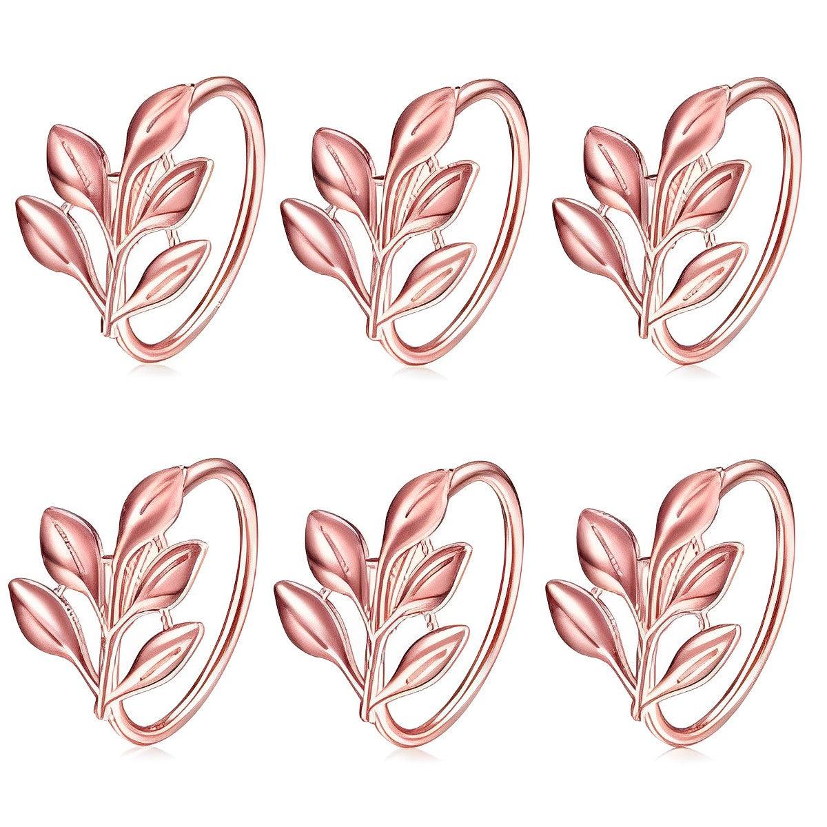 Kit Anéis Guardanapo Madrid de 6 peças - Kasamô