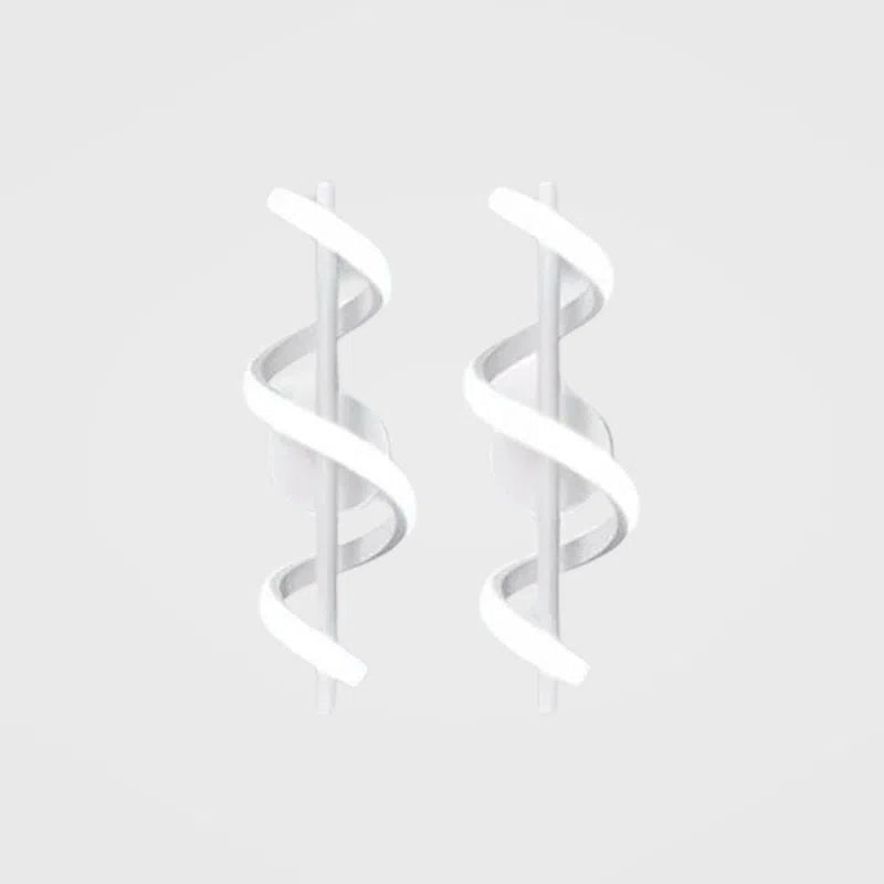 Arandela Moderna Espiral Led - Decoração para Quarto e Sala-Kasamô