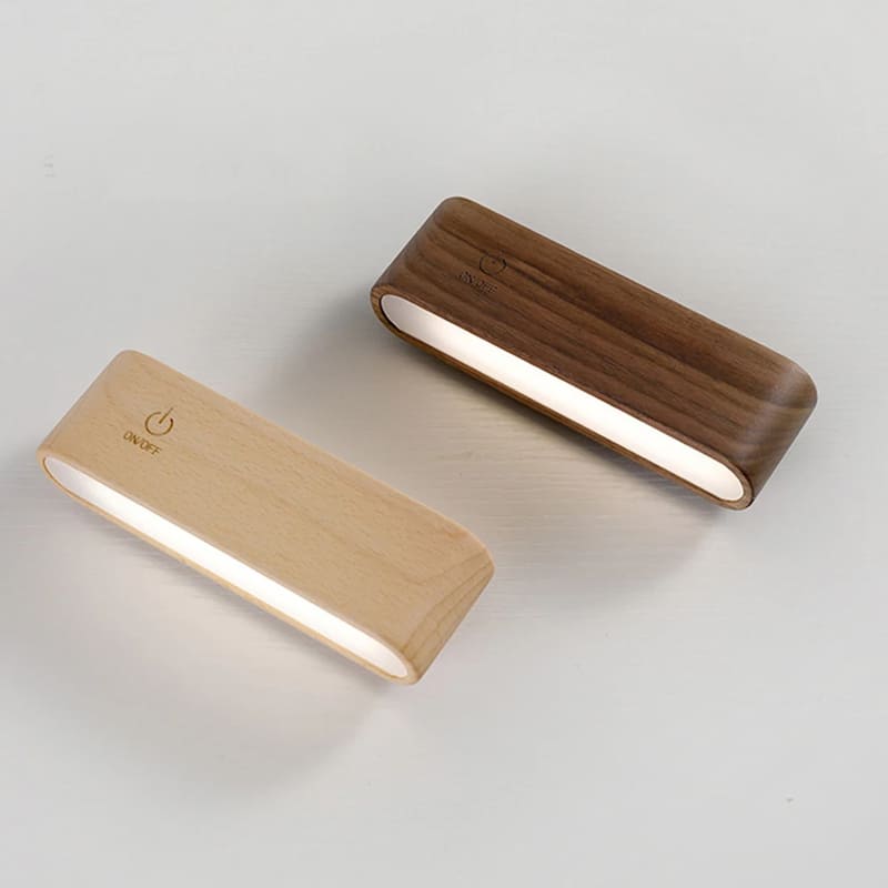 Arandela de Parede Interna LED Dimmer Madeira