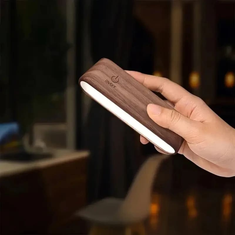 Arandela de Parede Interna LED Dimmer Madeira