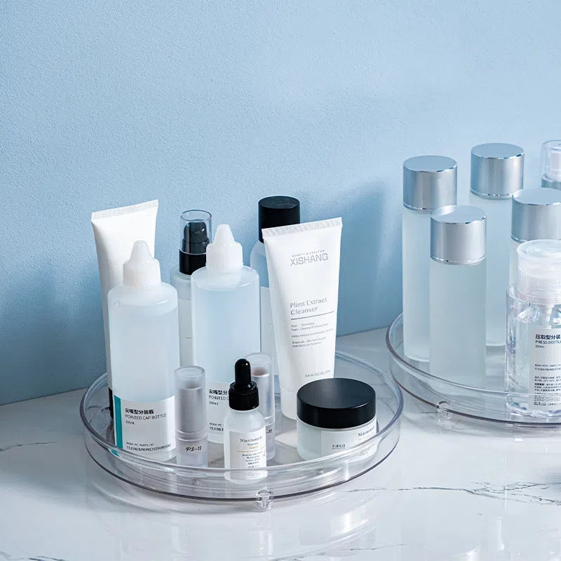 Bandeja Giratória em Acrílico - Modelo de 1 ou 2 Andares-Kasamô