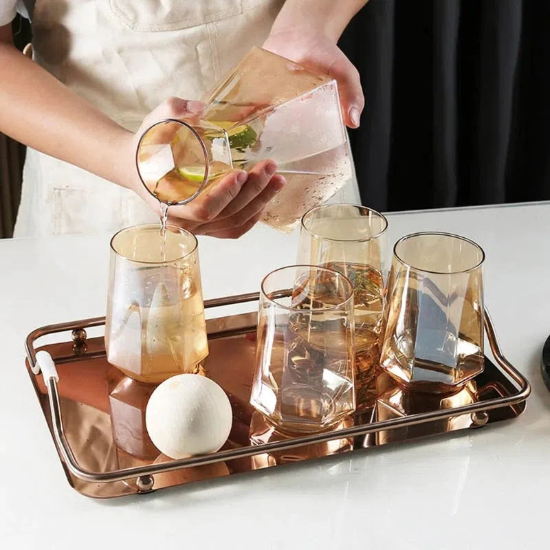 Bandeja Moderna Espelhada-Kasamô