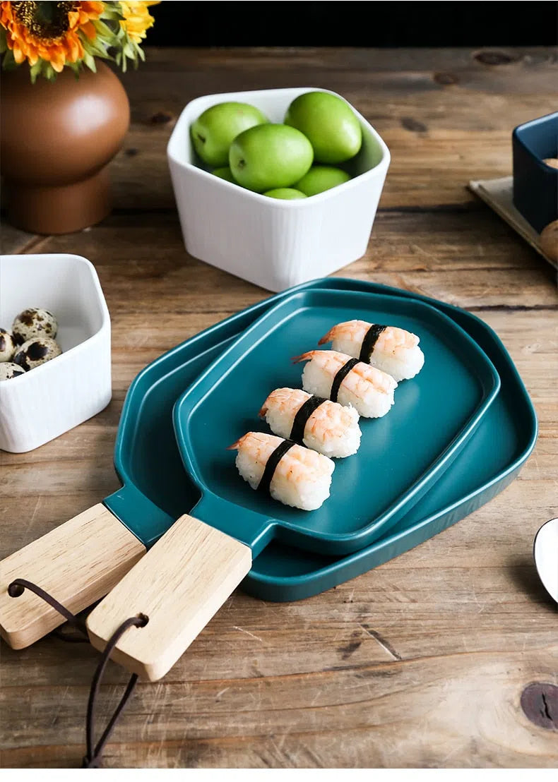 Bandeja em Cerâmica Linha Color-Kasamô