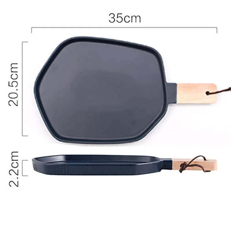 Bandeja em Cerâmica Linha Color-Kasamô