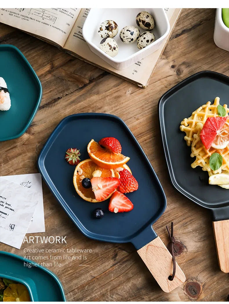 Bandeja em Cerâmica Linha Color-Kasamô