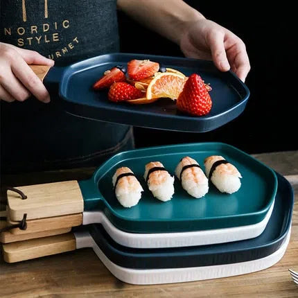 Bandeja em Cerâmica Linha Color-Kasamô