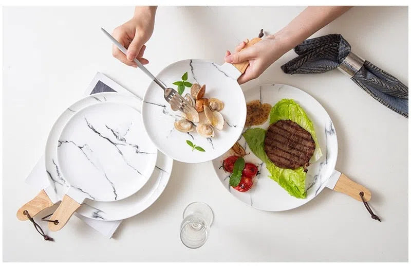 Bandeja em Cerâmica em Estilo Nórdico-Kasamô