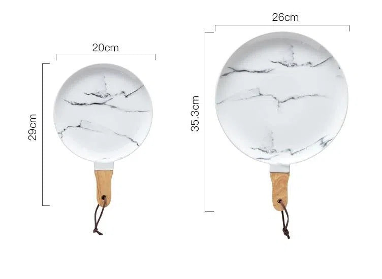 Bandeja em Cerâmica em Estilo Nórdico-Kasamô