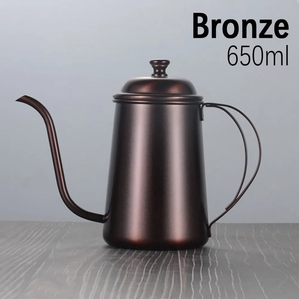 Bule com Bico Fino em Aço Inox - Coleção Rainbow-Kasamô