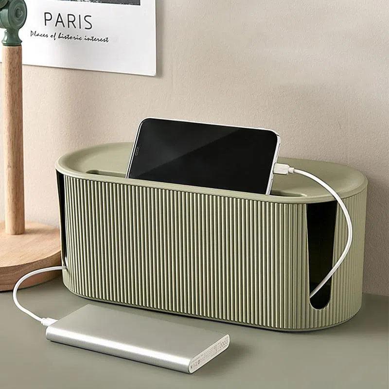 Caixa Organizadora de Fios Estilo Nórdico-Kasamô