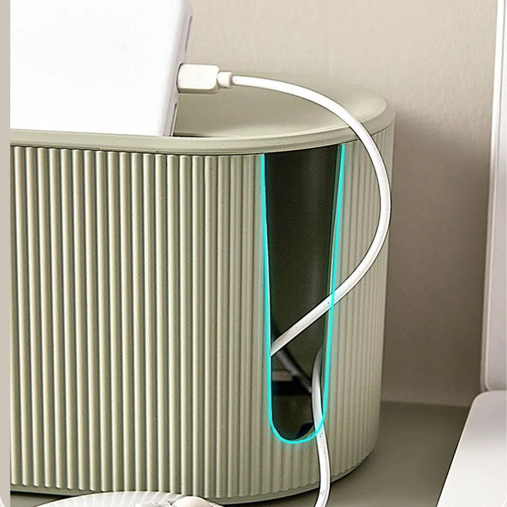 Caixa Organizadora de Fios Estilo Nórdico-Kasamô