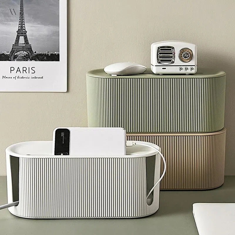 Caixa Organizadora de Fios Estilo Nórdico-Kasamô