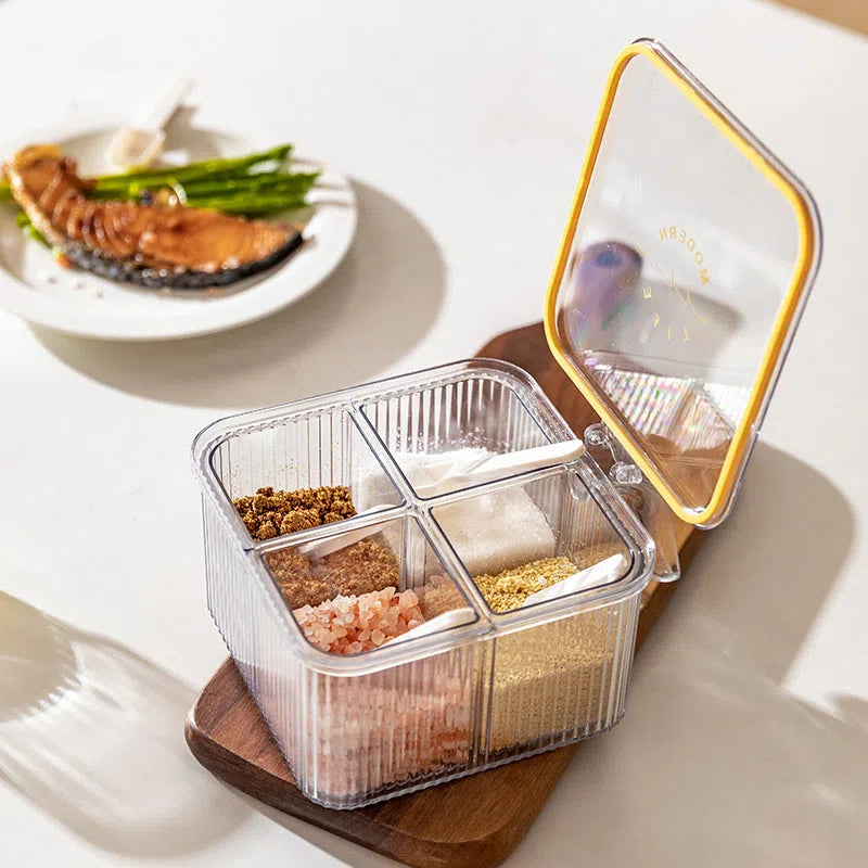 Caixa Porta Temperos 4 em 1-Kasamô