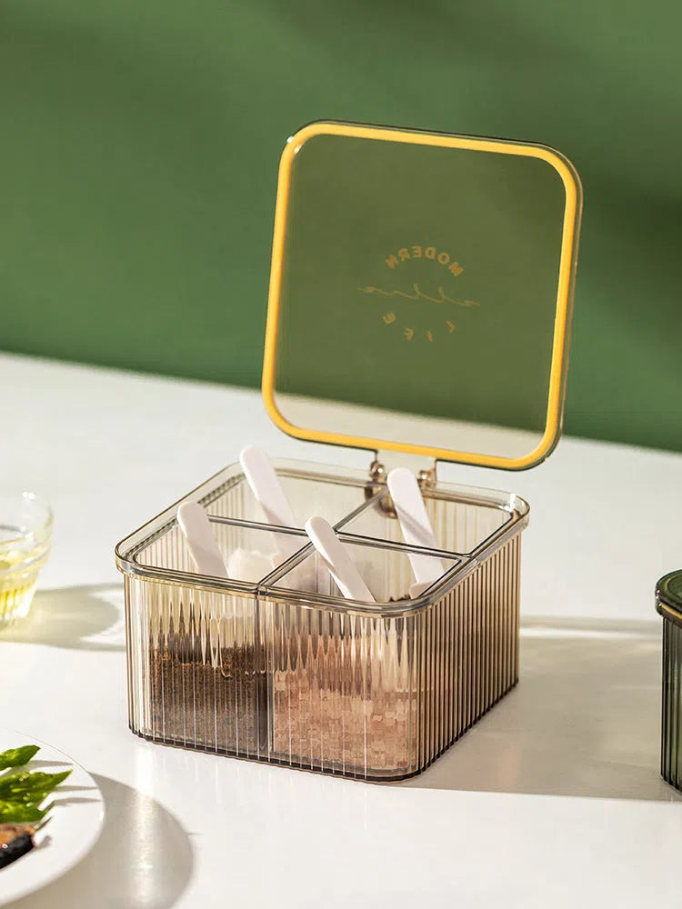 Caixa Porta Temperos 4 em 1-Kasamô