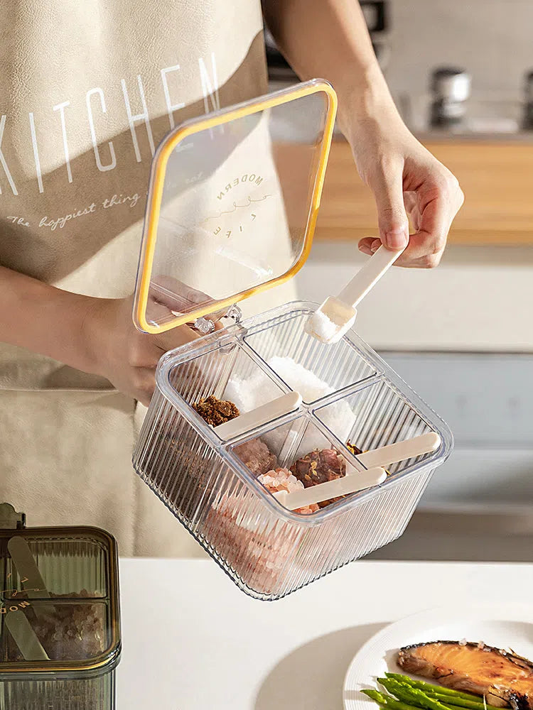 Caixa Porta Temperos 4 em 1-Kasamô