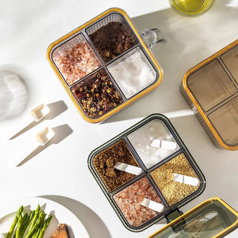 Caixa Porta Temperos 4 em 1-Kasamô