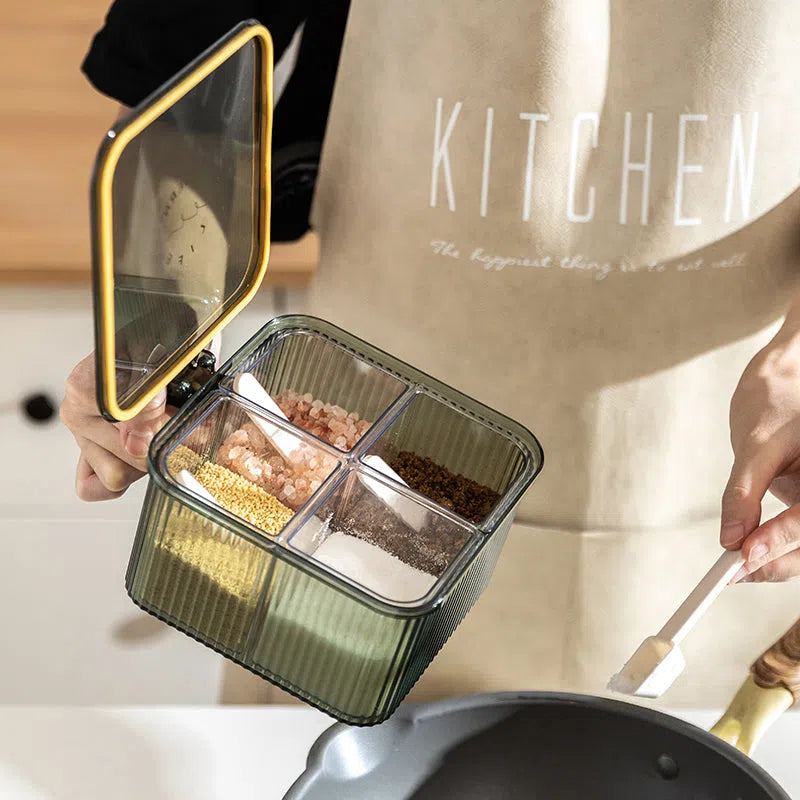 Caixa Porta Temperos 4 em 1-Kasamô