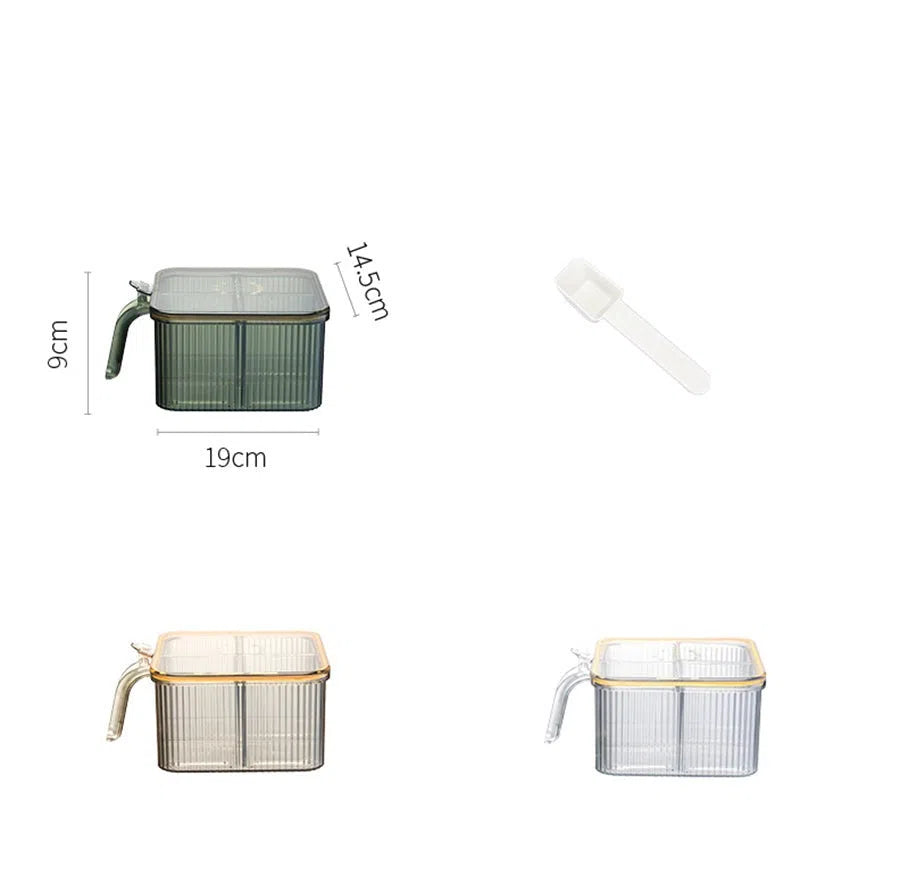 Caixa Porta Temperos 4 em 1-Kasamô