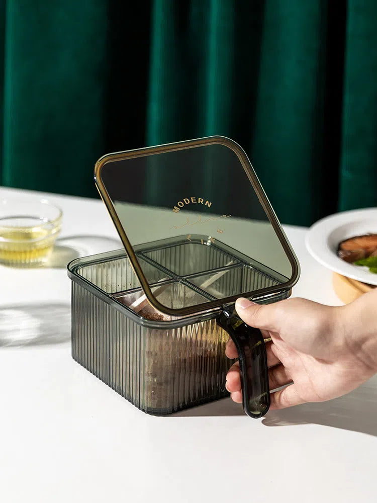 Caixa Porta Temperos 4 em 1-Kasamô