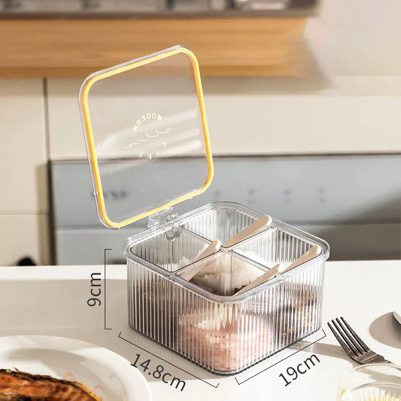 Caixa Porta Temperos 4 em 1-Kasamô