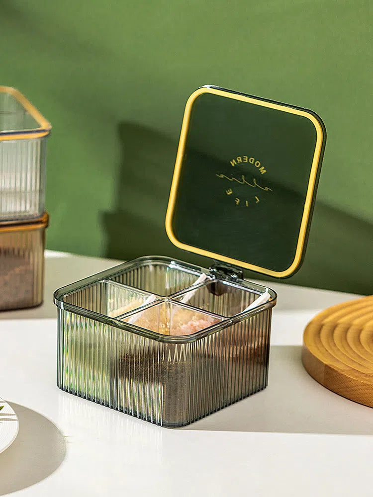 Caixa Porta Temperos 4 em 1-Kasamô