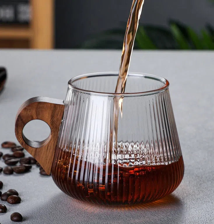 Caneca Canelada Wood-Kasamô