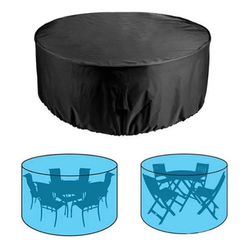Capa Impermeável Redonda para Móveis-Kasamô