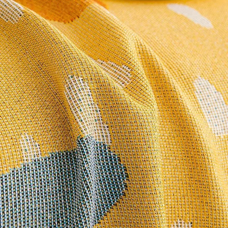 Capa de Sofá Floral Anti-Arranhões de Gato, 180*130cm