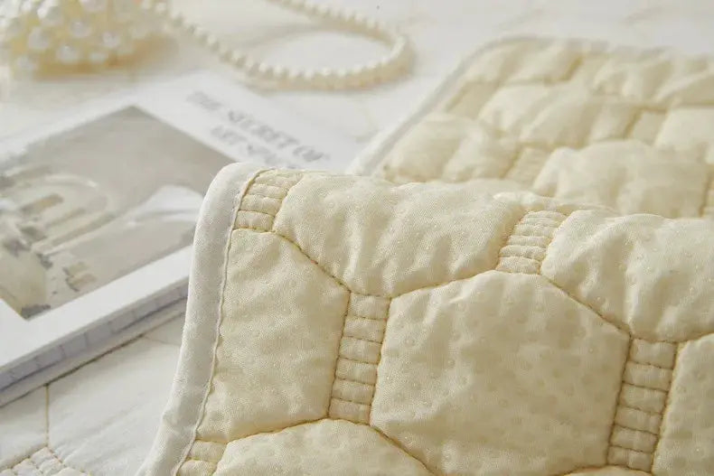 Capa de Sofá de Algodão Bordado