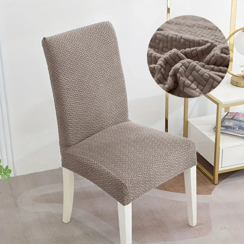 Capa Protetora de Cadeira de Jantar - Forro Decorativo de Luxo