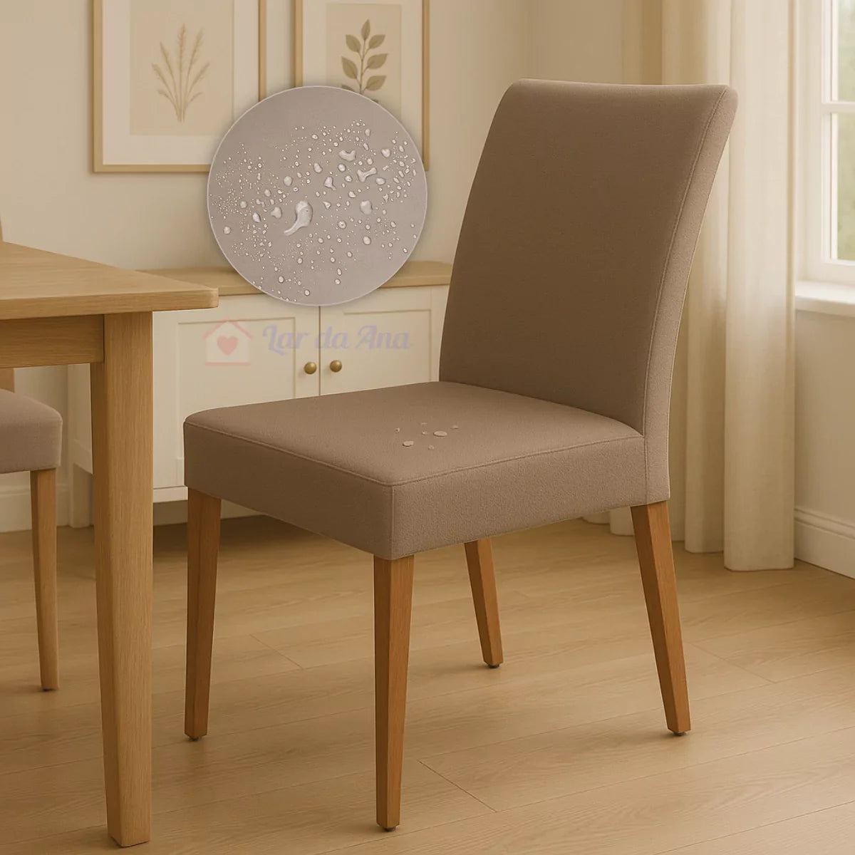 Capa de Cadeira de Jantar Impermeável