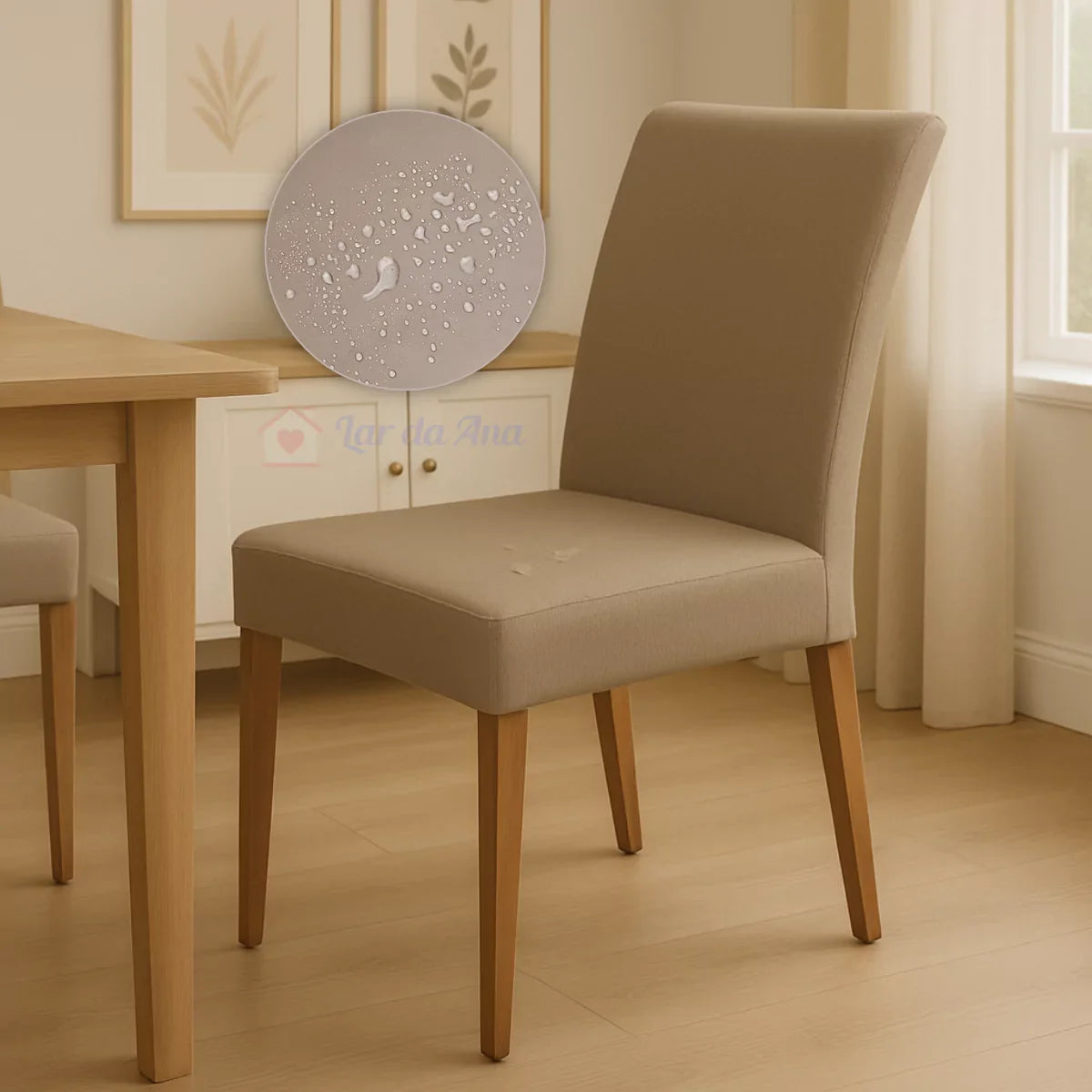 Capa de Cadeira de Jantar Impermeável