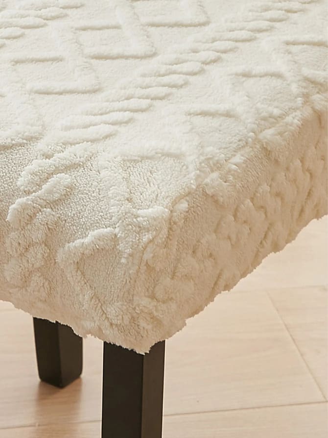 Capa de Cadeira estilo Crochê