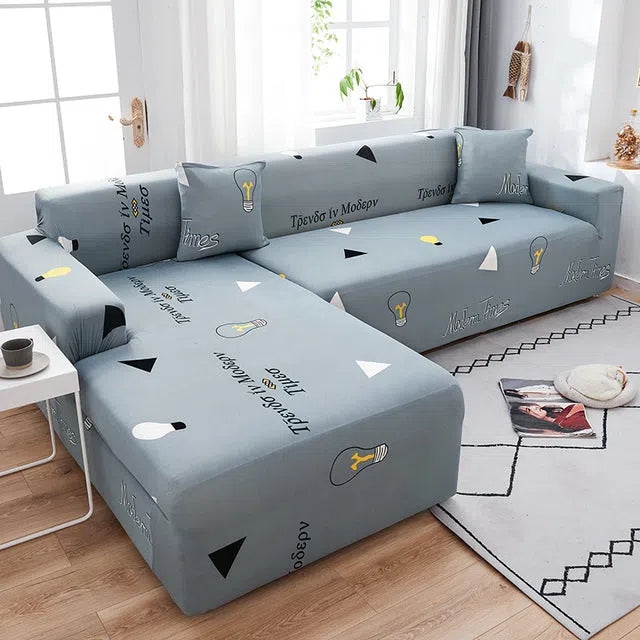 Capas de Sofás Ajustável Para Todos Modelos e Tamanhos Estampadas-Kasamô