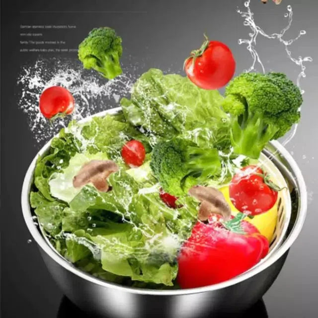 Centrifuga de Salada com Bowl de Aço Inox-Kasamô