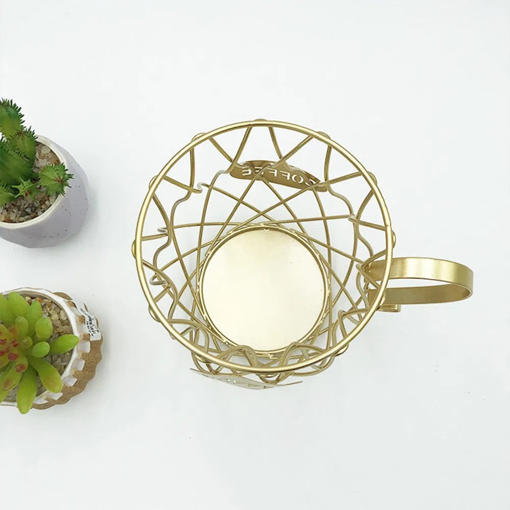 Cesta Vintage para Armazenamento de Cápsulas de Café-Kasamô