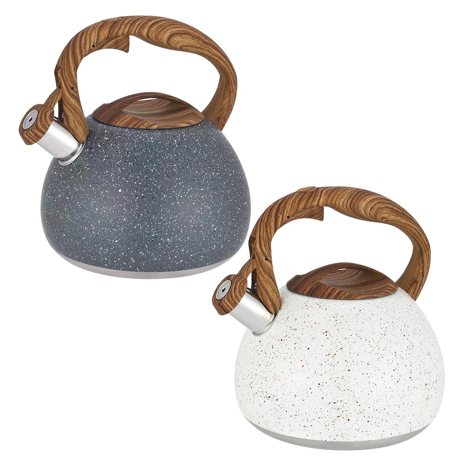 Chaleira Vintage em Aço Inox - 3 Litros-Kasamô