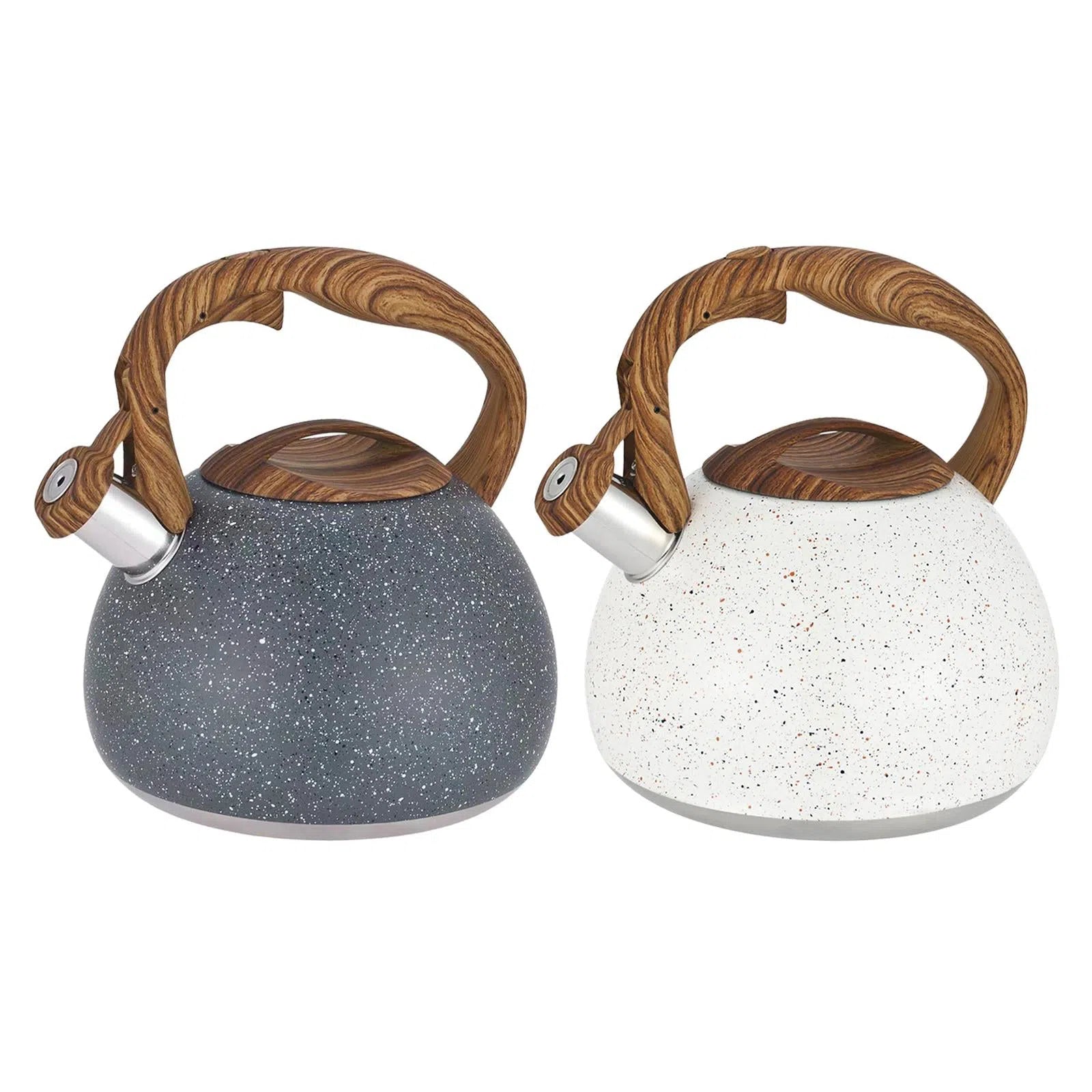 Chaleira Vintage em Aço Inox - 3 Litros-Kasamô